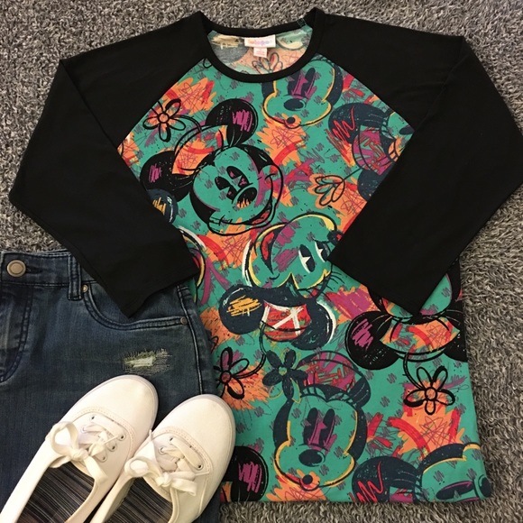LuLaRoe Tops - LuLaRoe Disney Randy - Like New!!